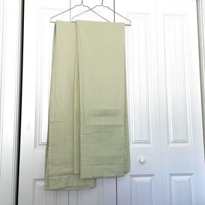 Pottery Barn Drapes, light sage green